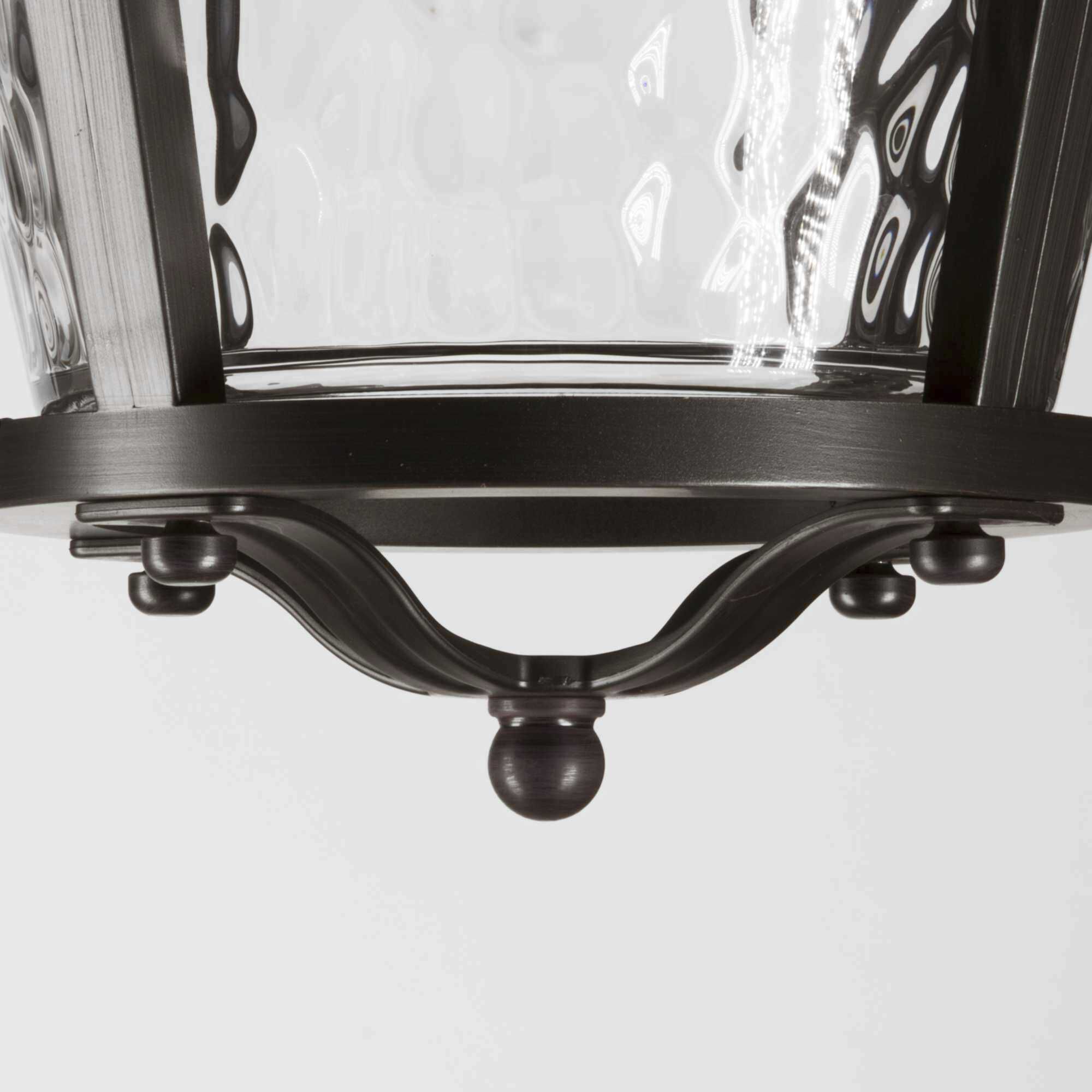 Smyrna 52 inch Antique Bronze with Walnut Blades Indoor/Outdoor Ceiling Fan, Progress LED